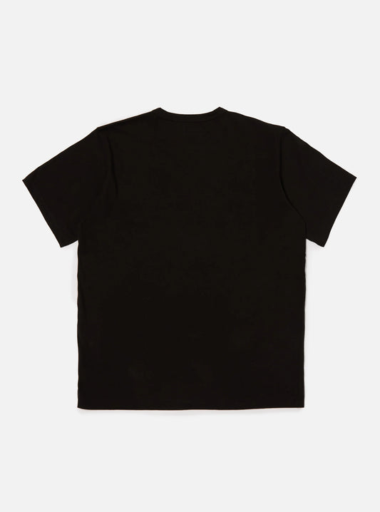 Universal Works Black Single Jersey Core Tee