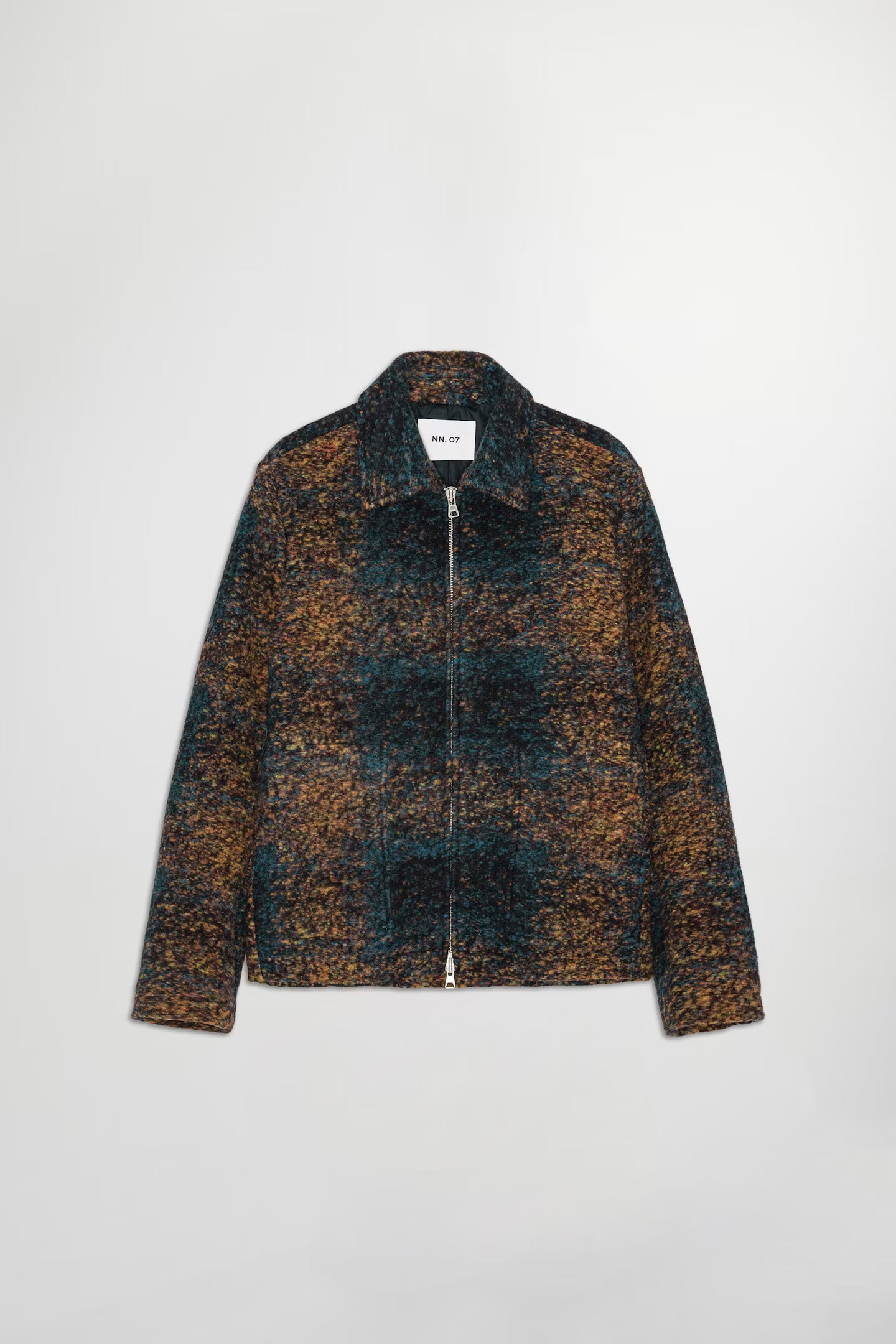 NN.07 Multi Blue Gael Jacquard Jacket