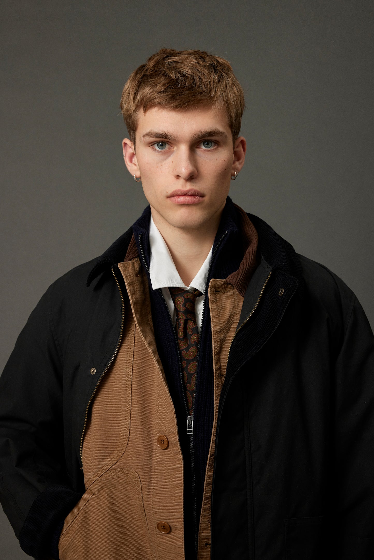 Forét Burnt Khaki Overshirt
