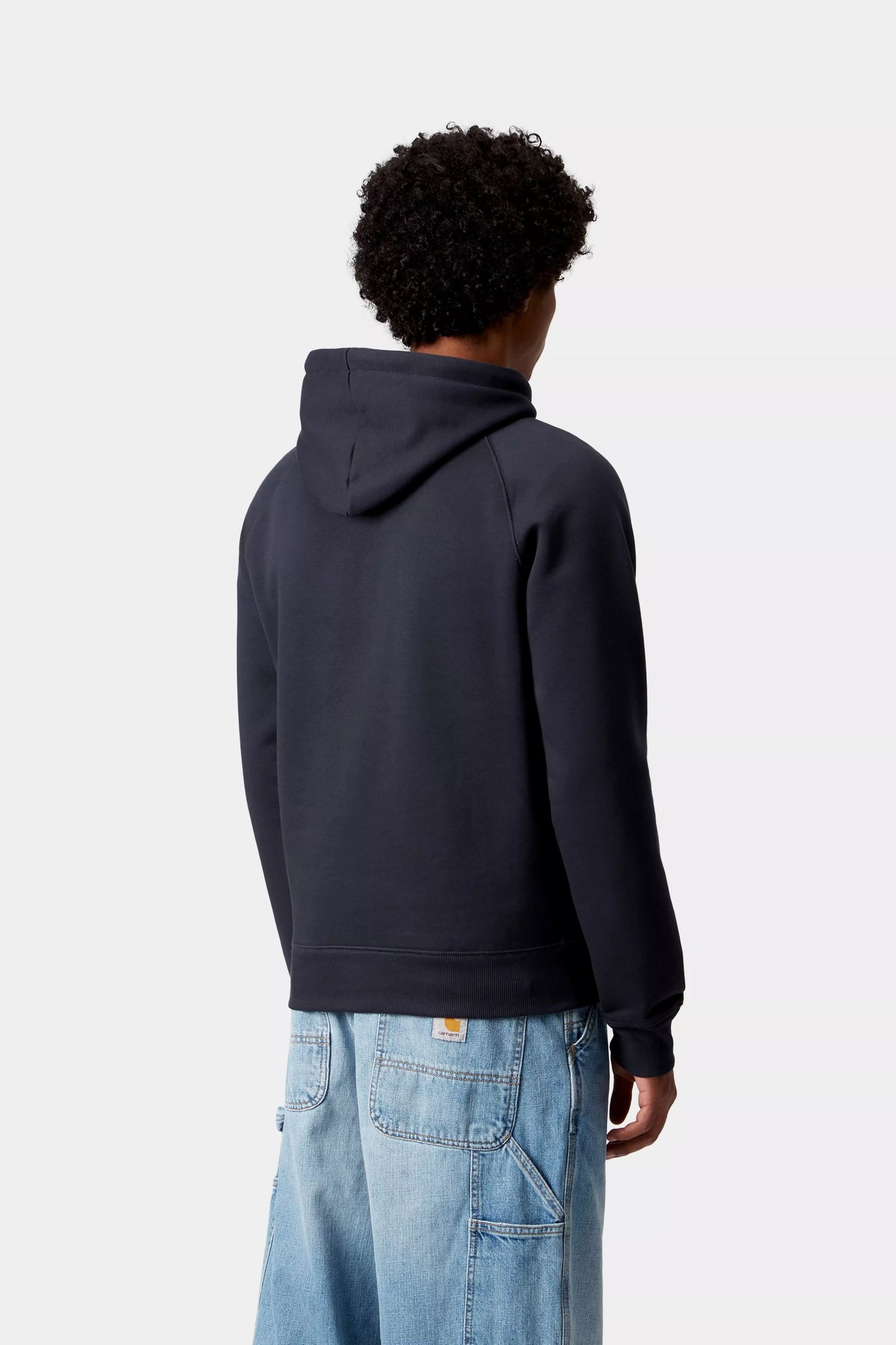 Carhartt WIP Navy Chase Hooded Sweatshirt