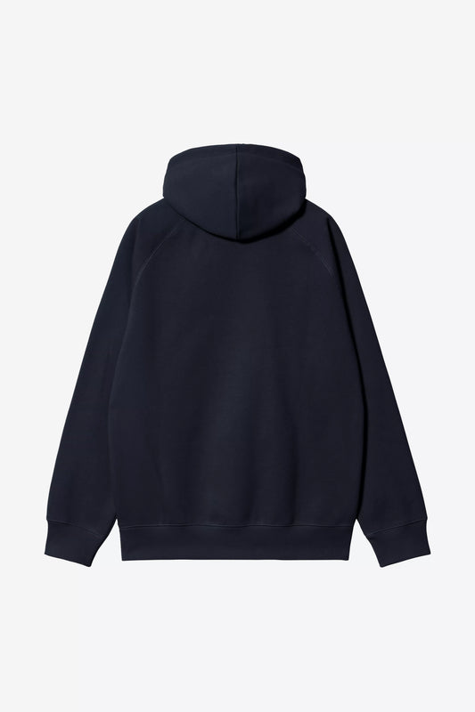 Carhartt WIP Navy Chase Hooded Sweatshirt