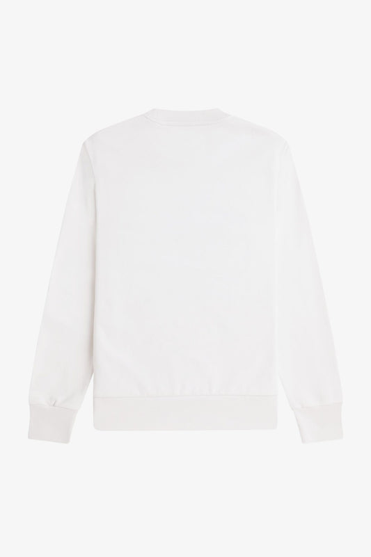 Fred Perry Snow White Chosen By Champions Sweatshirt