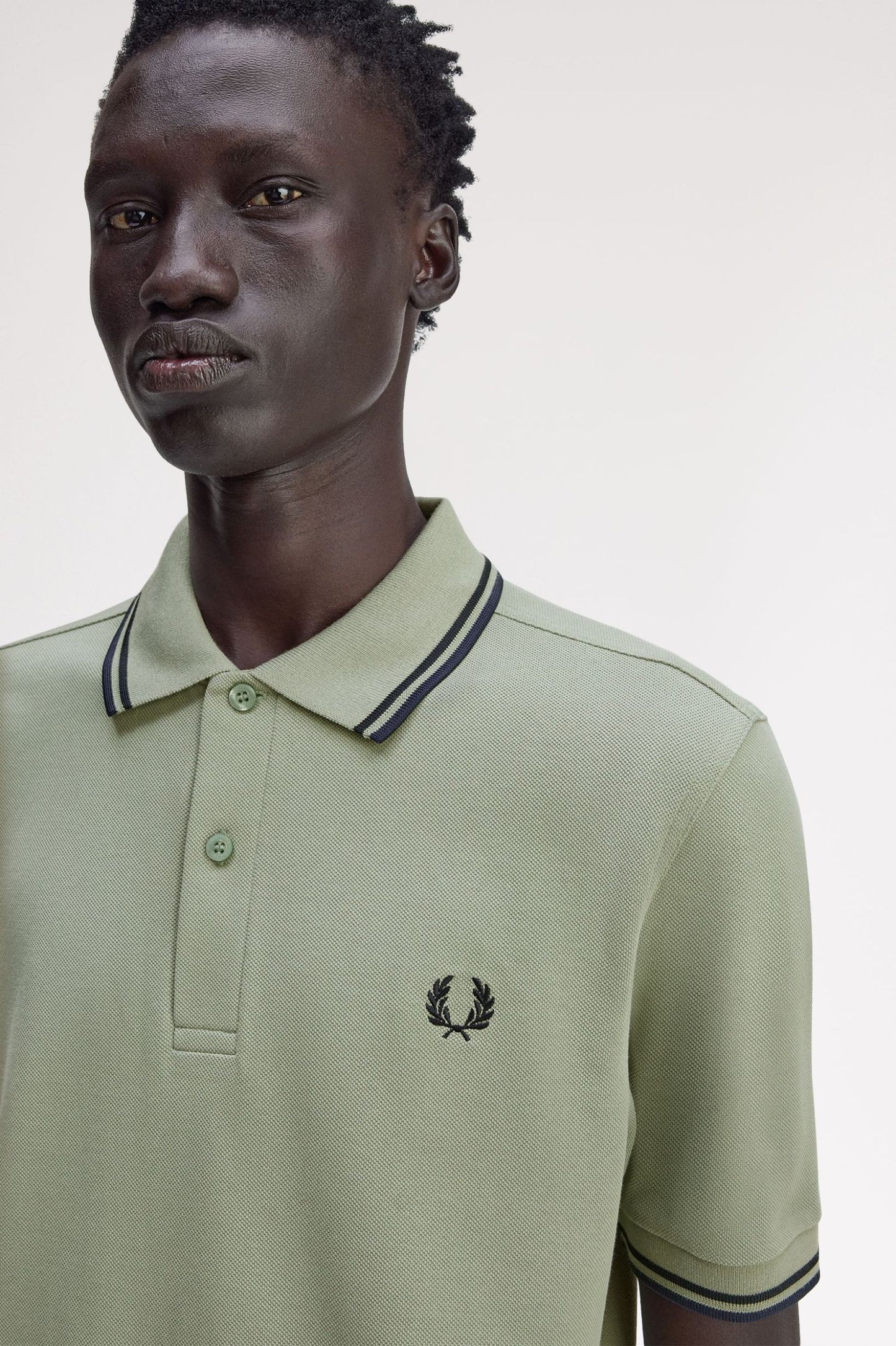 Fred Perry Bay Leaf Twin Tipped Polo