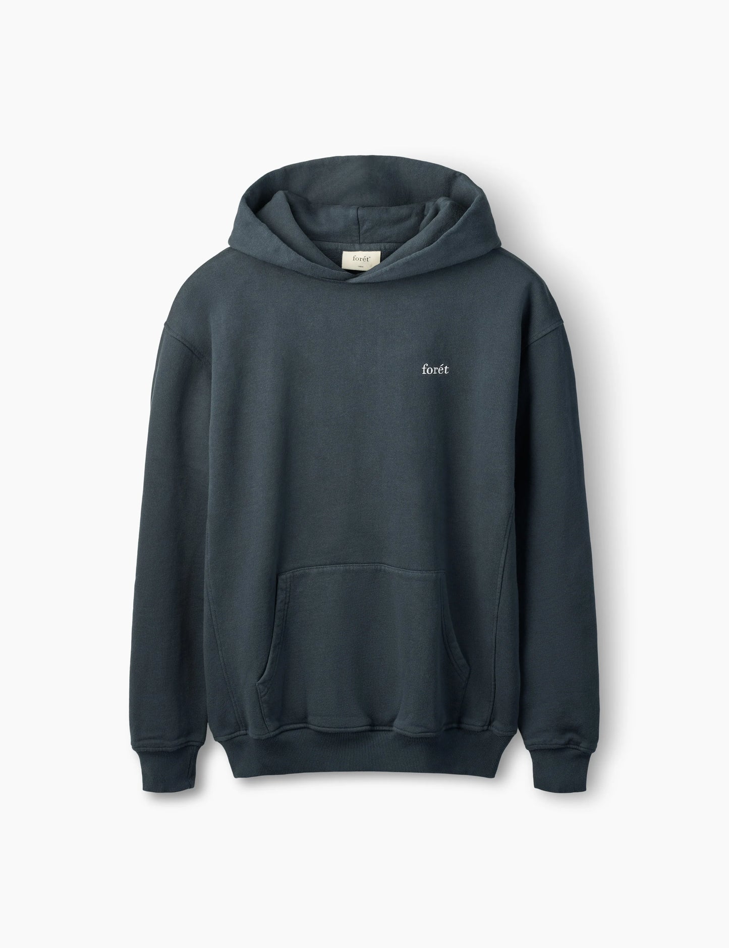 Forét Navy Noon Hooded Sweatshirt