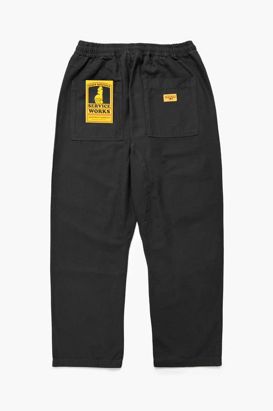 Service Works Black Chef Pant