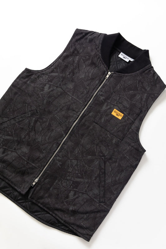 Service Works Camo Padded Work Vest