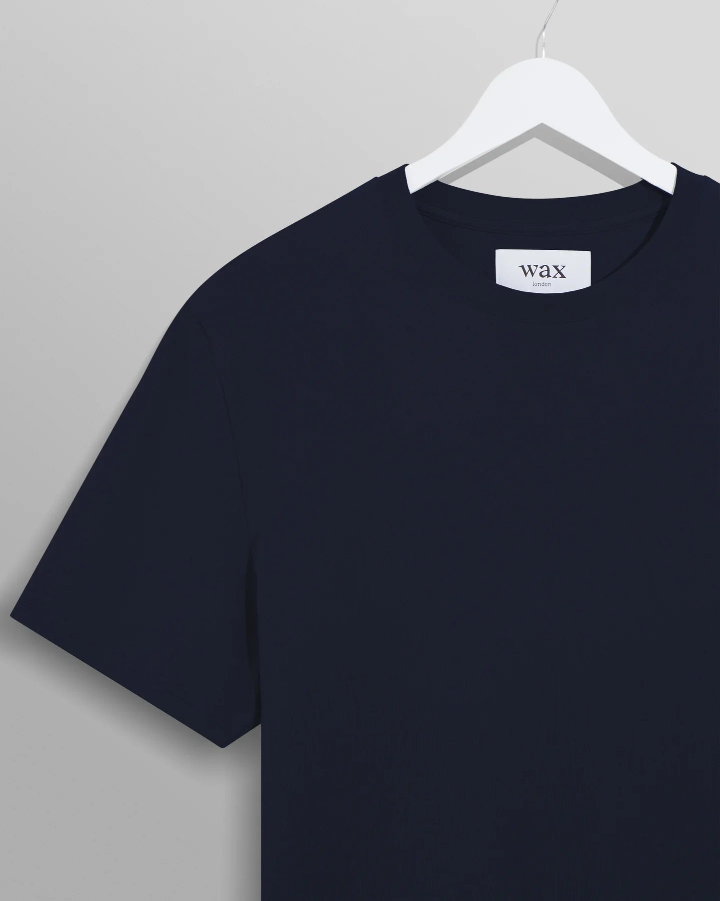 Wax London Navy Dean T-Shirt