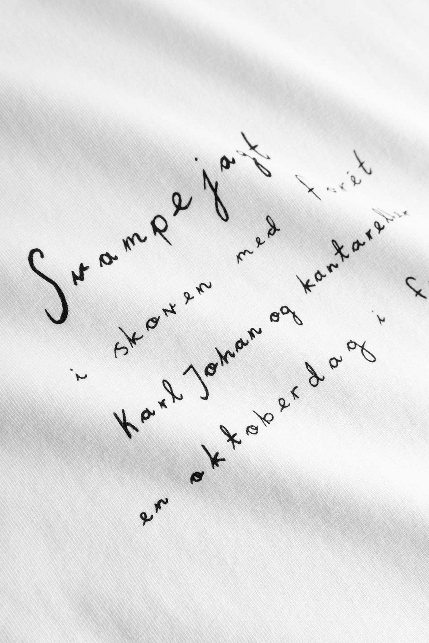 Forét White Svampejagt T-Shirt