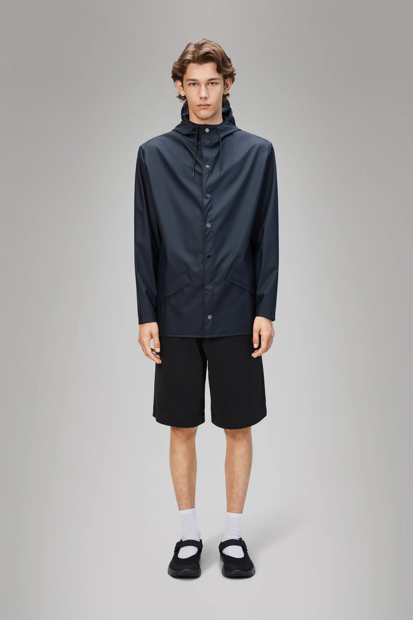 RAINS Navy Jacket
