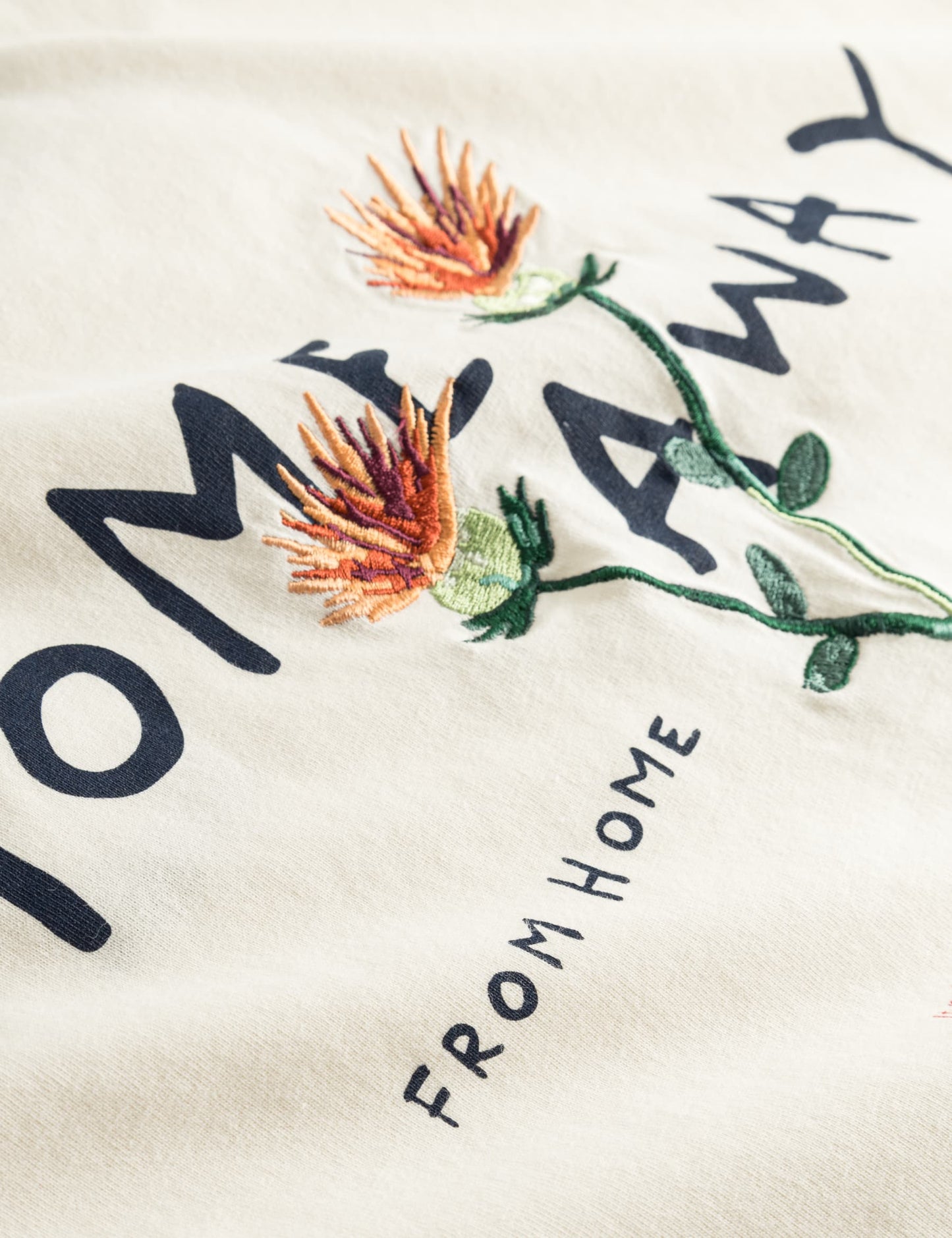 Forét Cloud Abode Embroidery T-Shirt