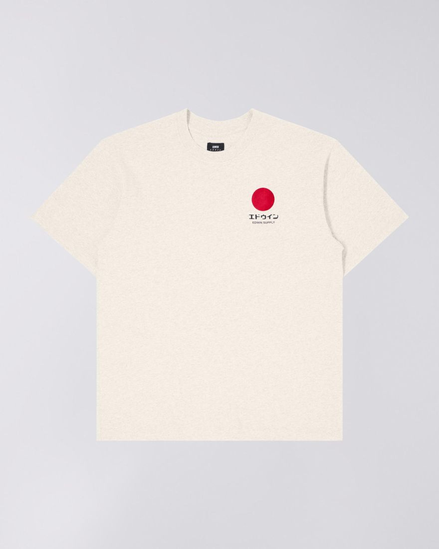 EDWIN Whisper White Japanese Sun Supply T-Shirt