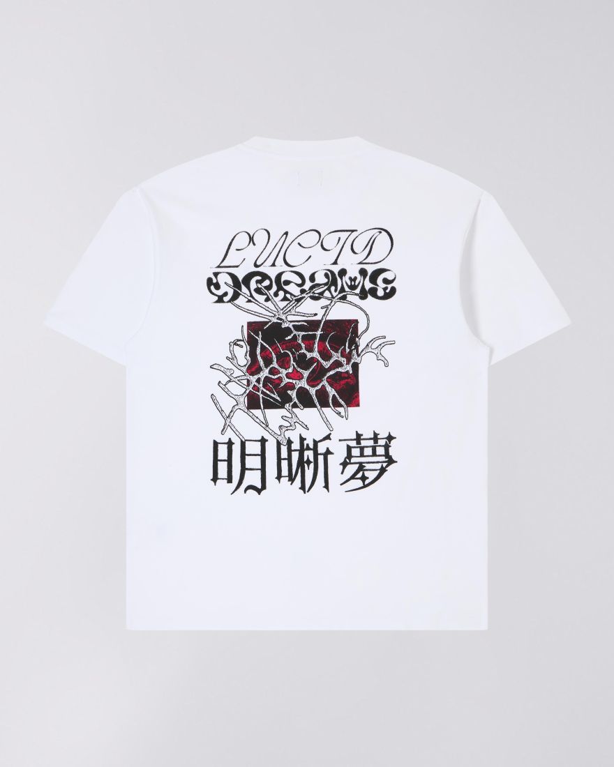 EDWIN White Lucid Dreams T-Shirt