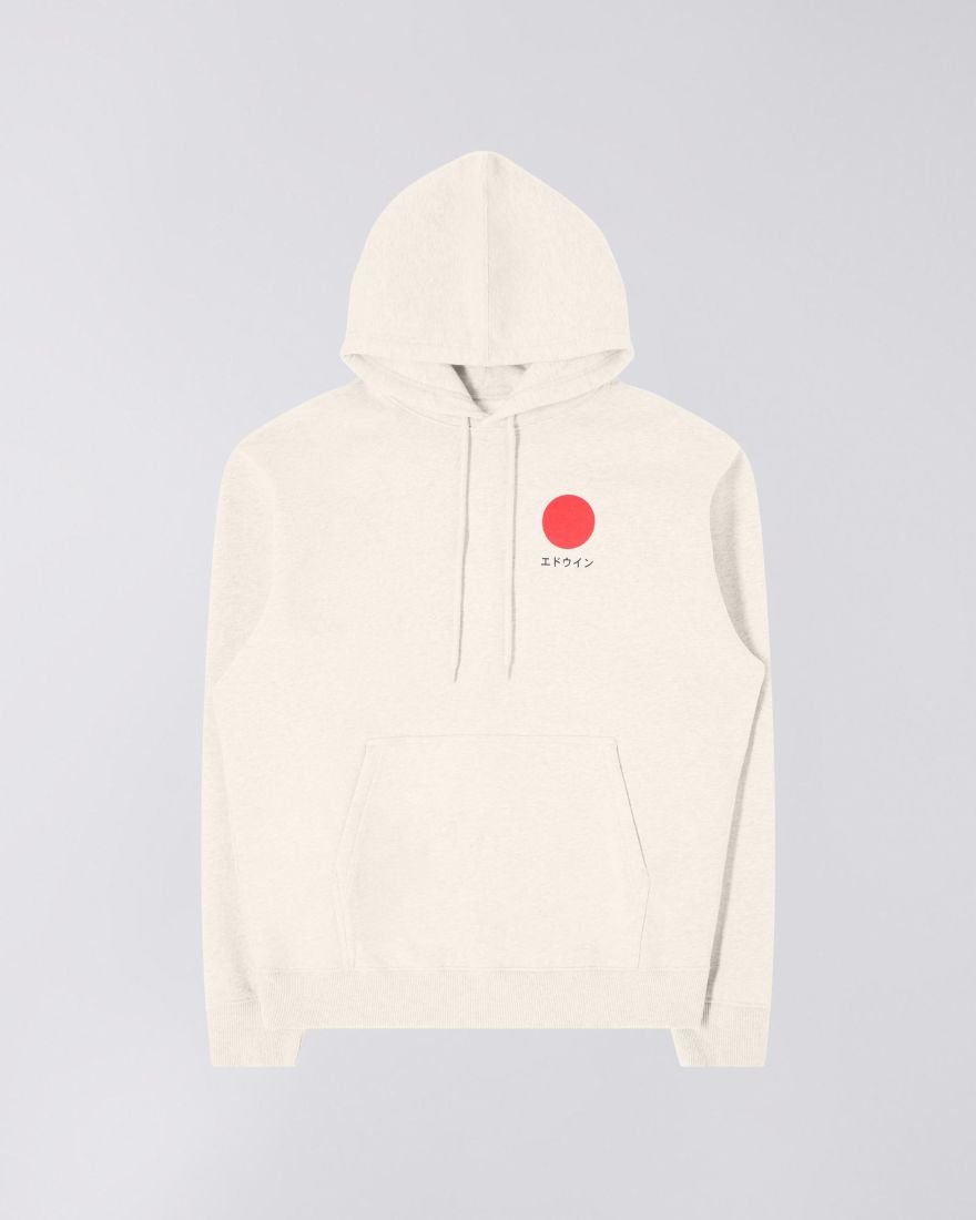 EDWIN Whisper White Japanese Sun Hoodie