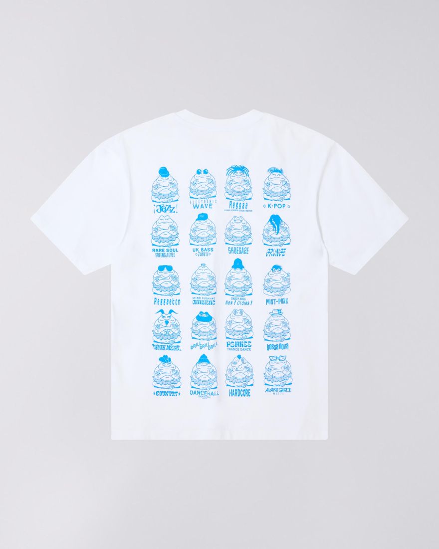 EDWIN White EMC Various T-Shirt