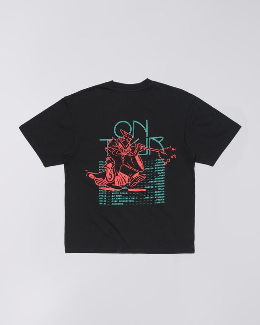 EDWIN Black EMC On Tour T-Shirt