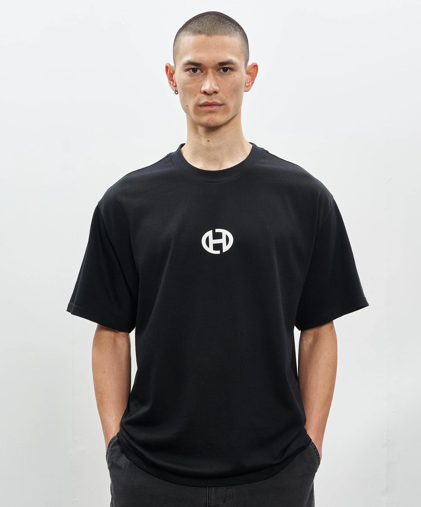 Hidden Hideout Black Oval Tee
