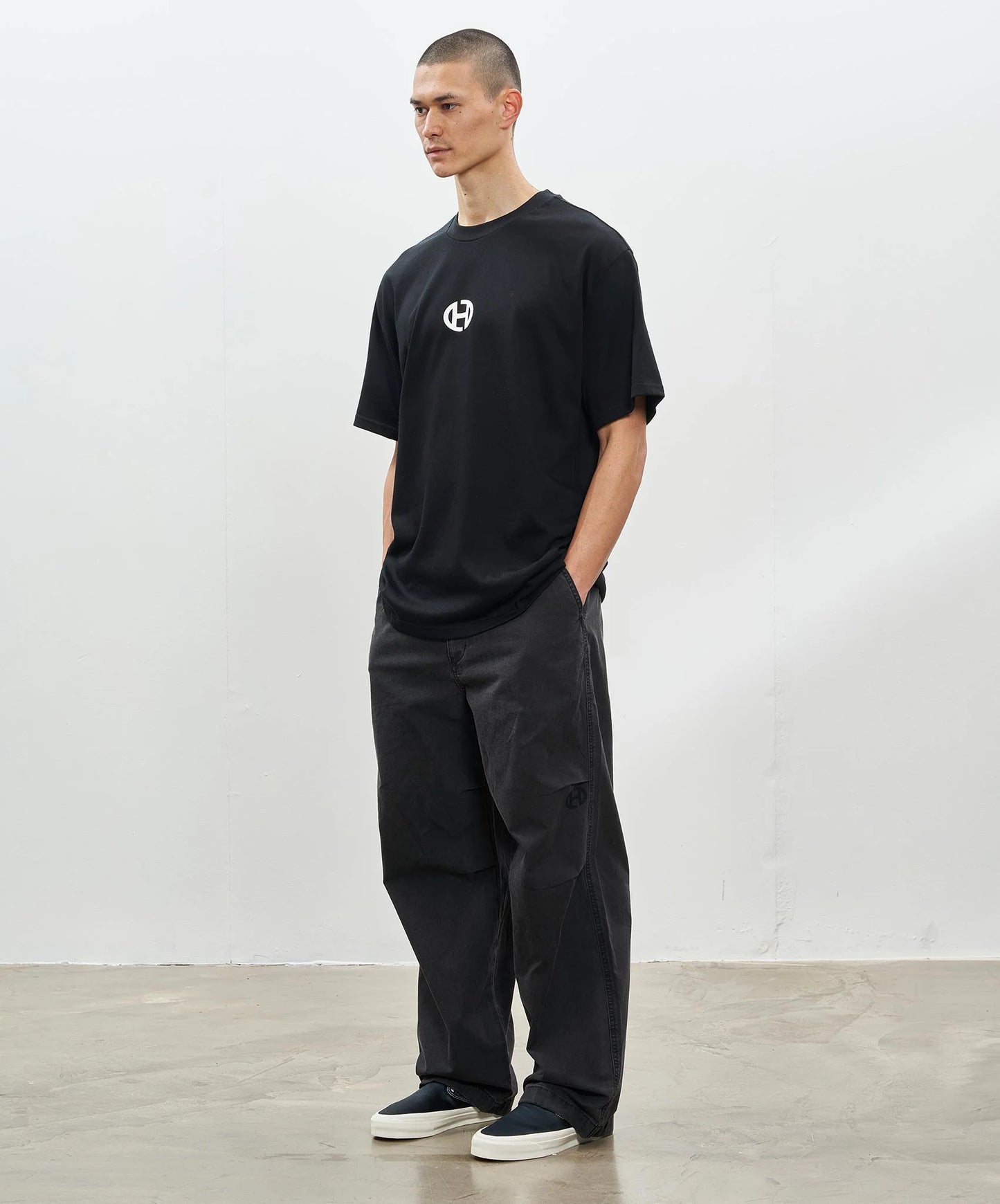 Hidden Hideout Black Oval Tee