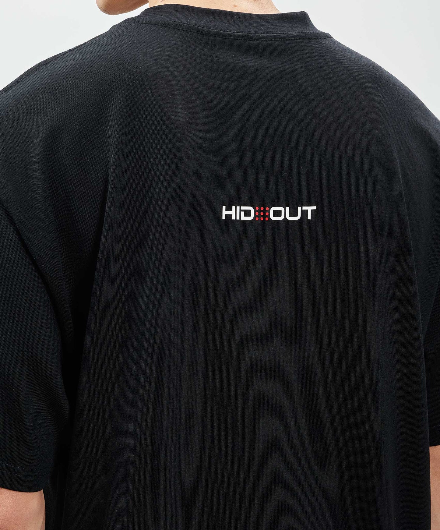 Hidden Hideout Black Oval Tee