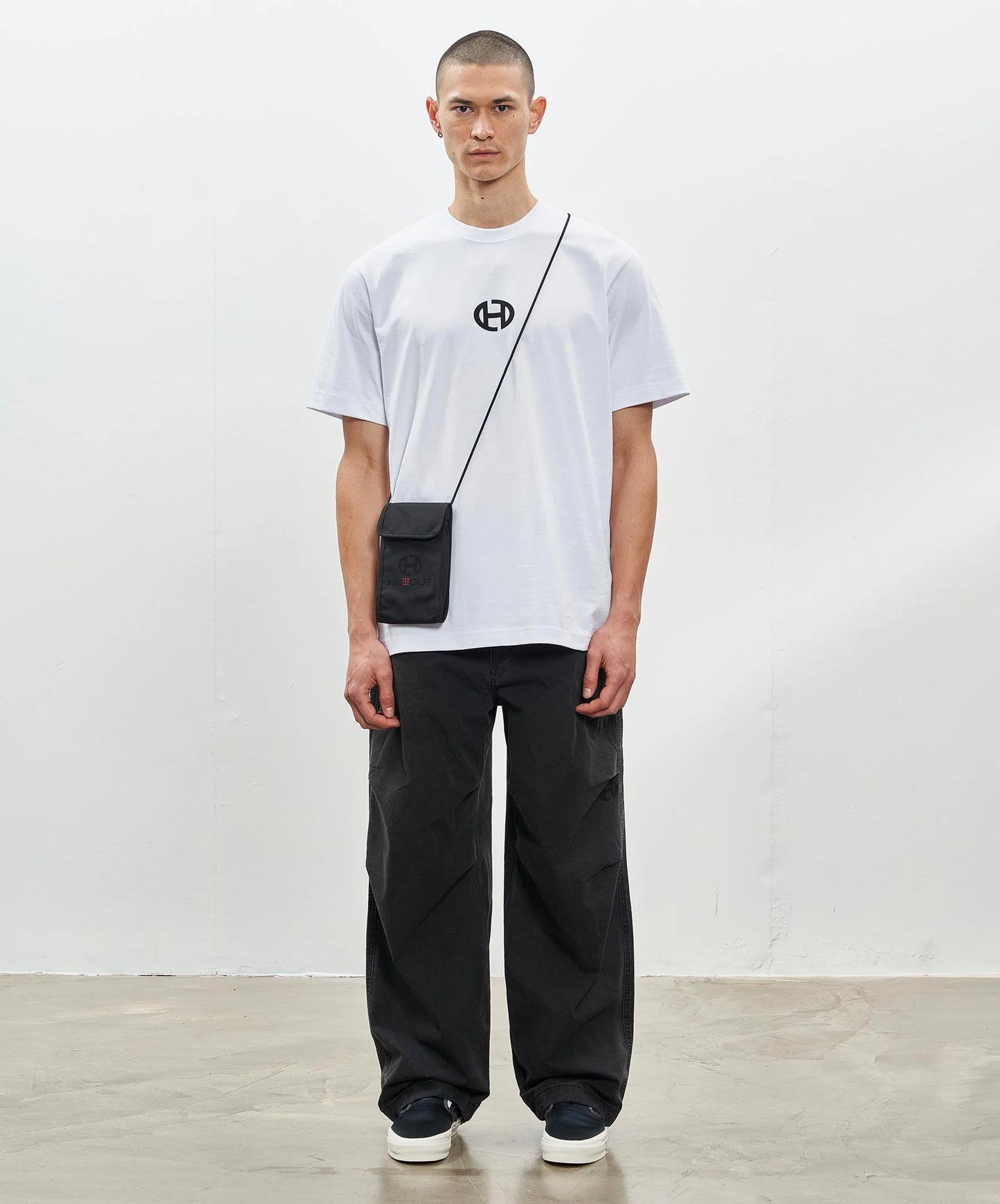 Hidden Hideout White Oval Tee