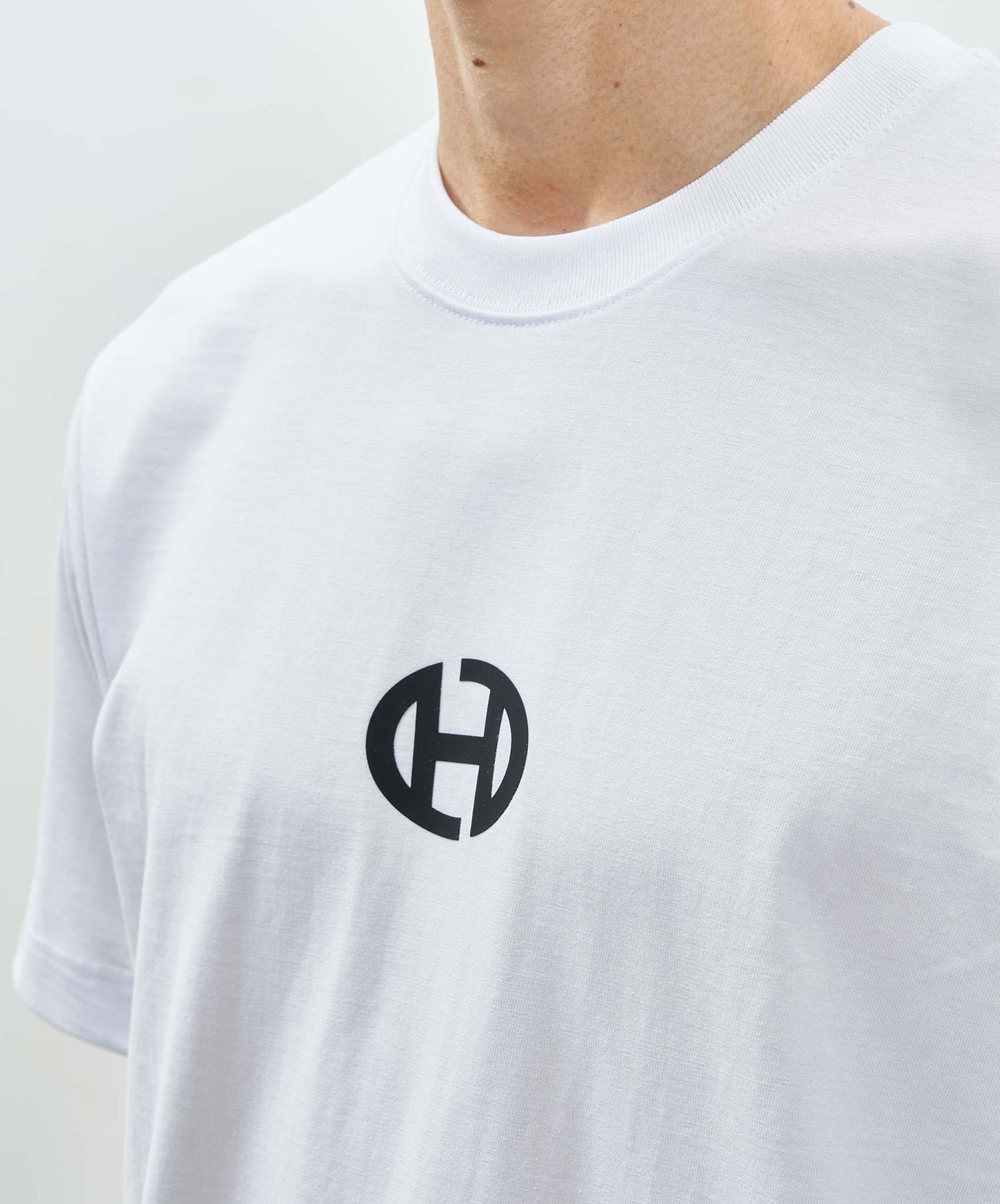 Hidden Hideout White Oval Tee