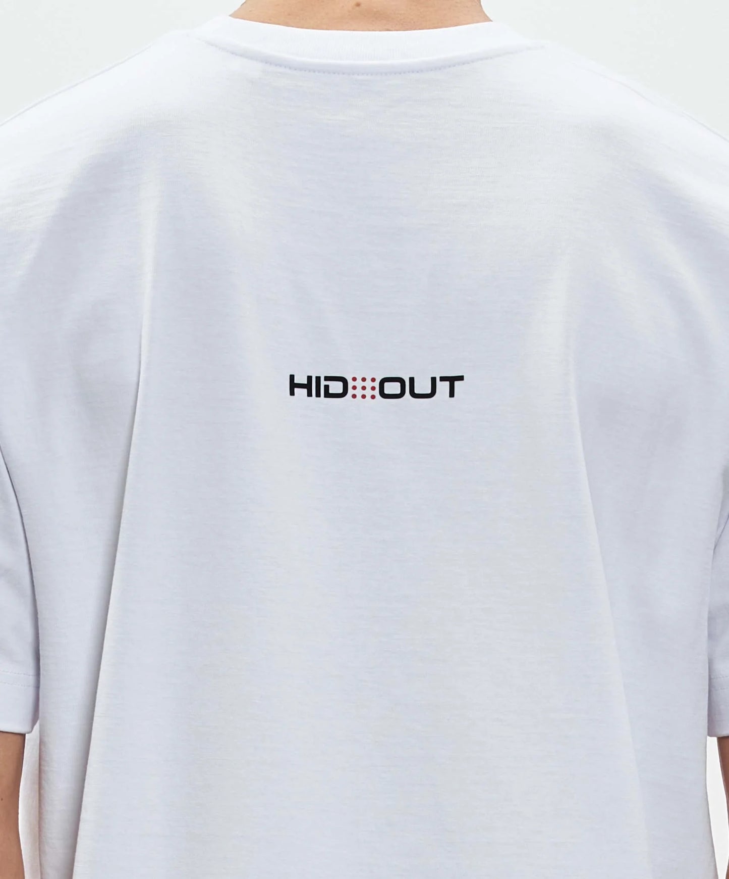 Hidden Hideout White Oval Tee