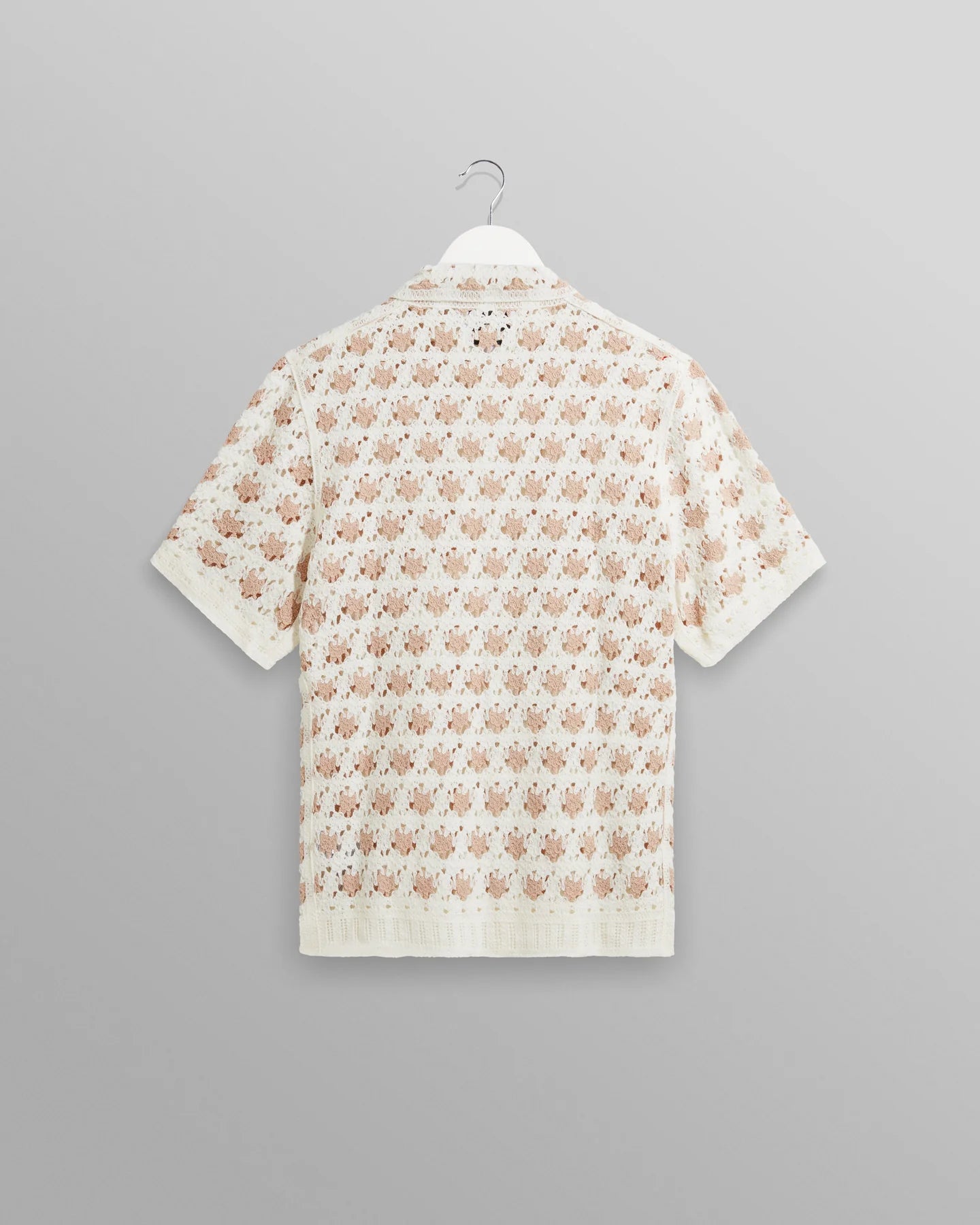 Wax London Ecru Porto Splash Crochet Shirt