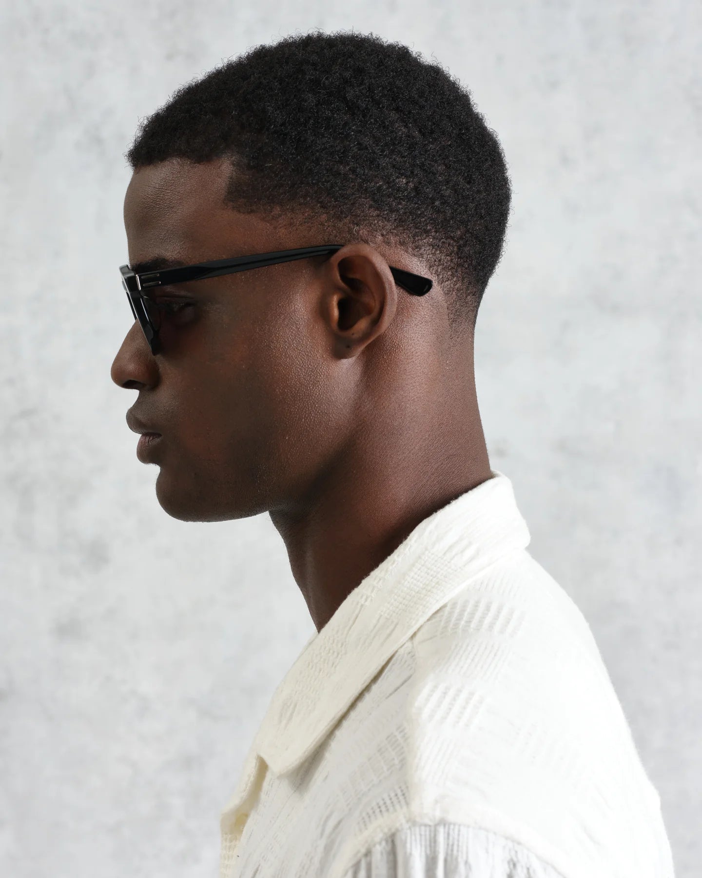 Wax London Black Fulham Sunglasses