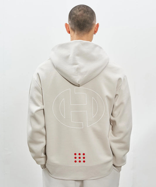 Hidden Hideout Ivory Zest Full Zip Hoodie