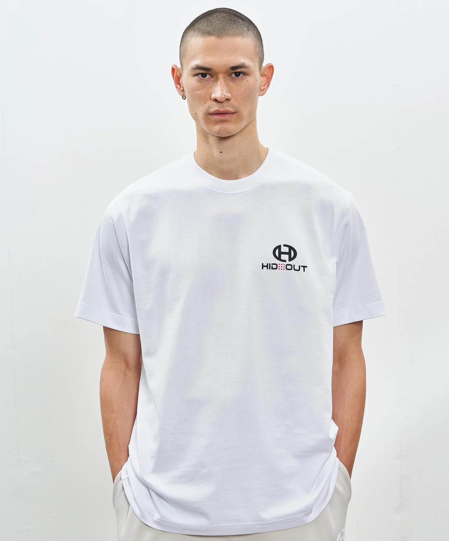 Hidden Hideout White Zest Tee
