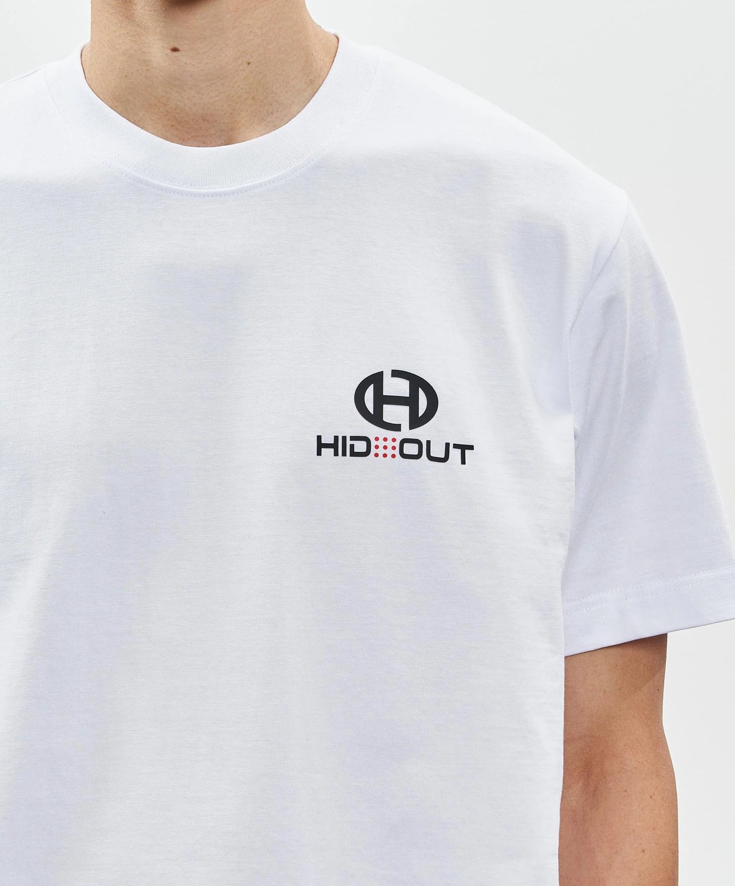 Hidden Hideout White Zest Tee