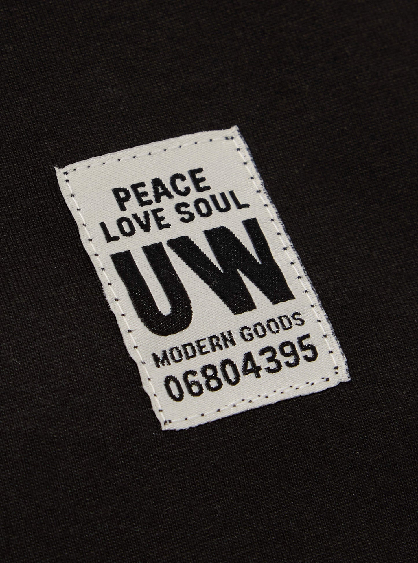 Universal Works Black Single Jersey Core Tee