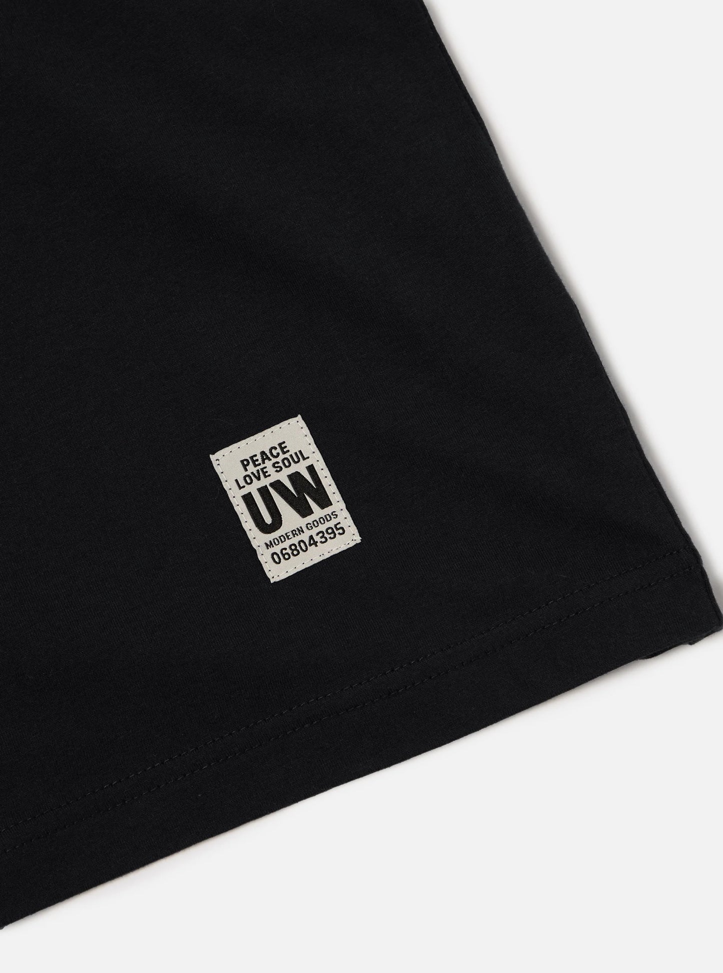 Universal Works Black Single Jersey Core Tee
