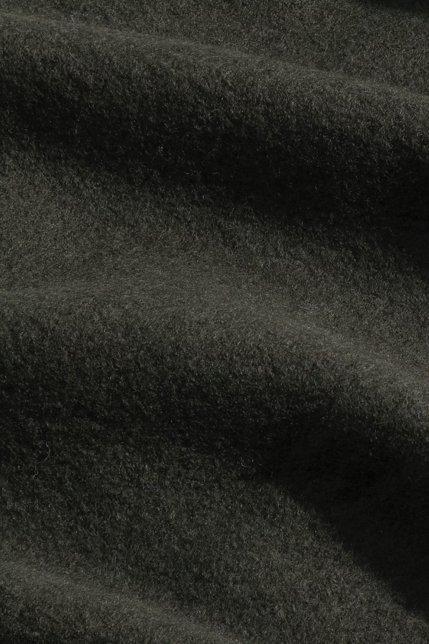 NN.07 Dark Army Jonas Boiled wool Overshirt