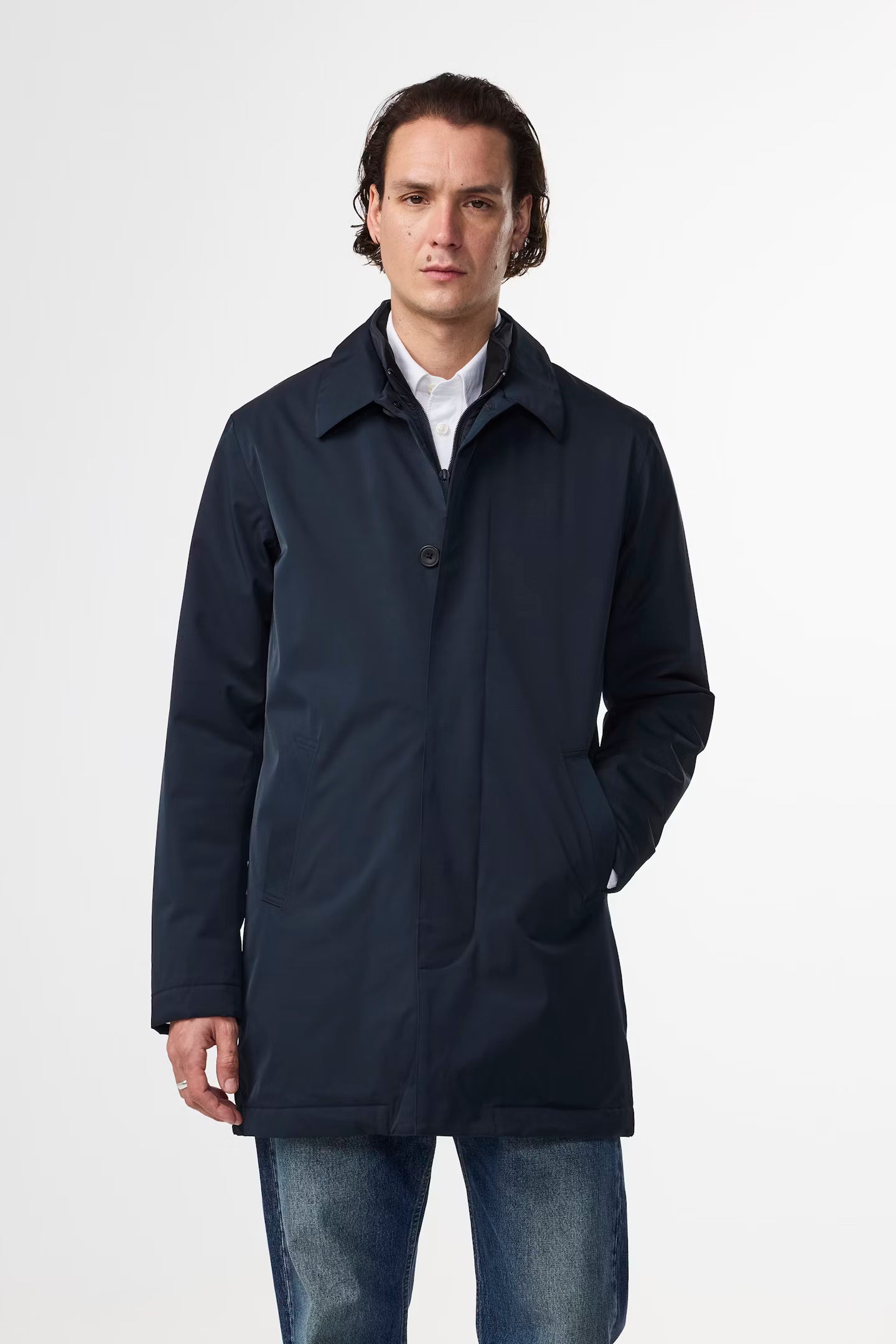 NN.07 Navy Blake Jacket