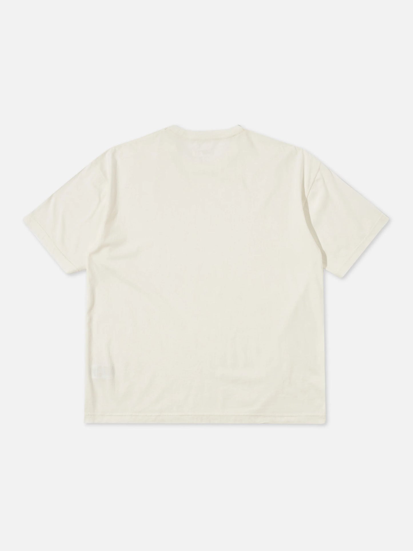 Universal Works Ecru Single Jersey Crew T-Shirt