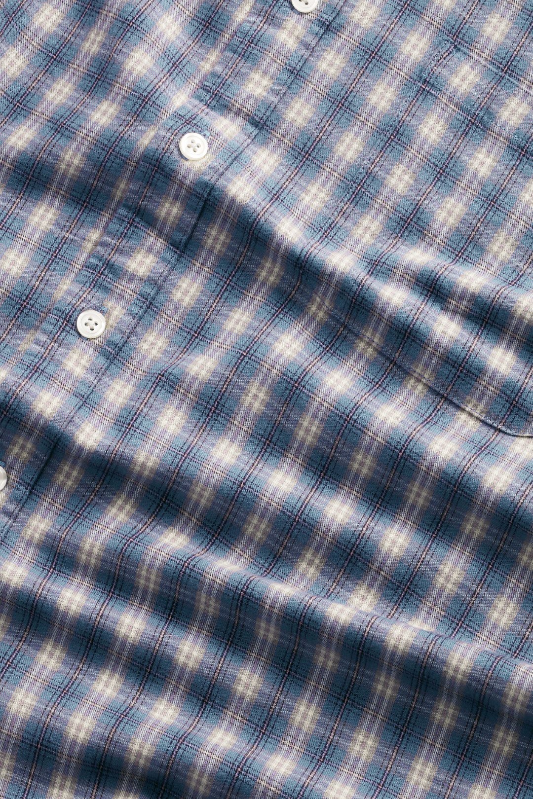 NN.07 Blue Check Deon Shirt