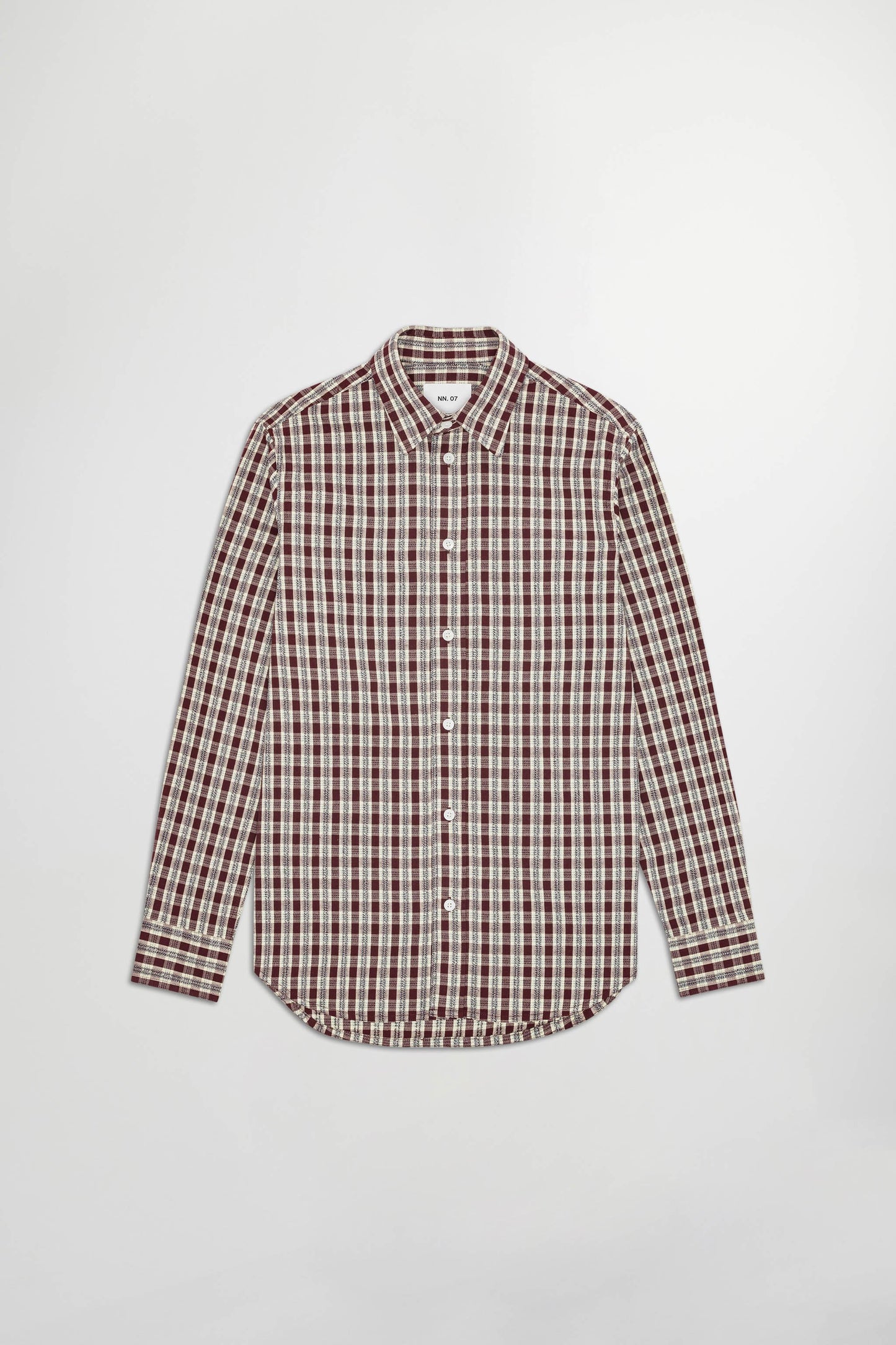 NN.07 Wine Check Colby Shirt
