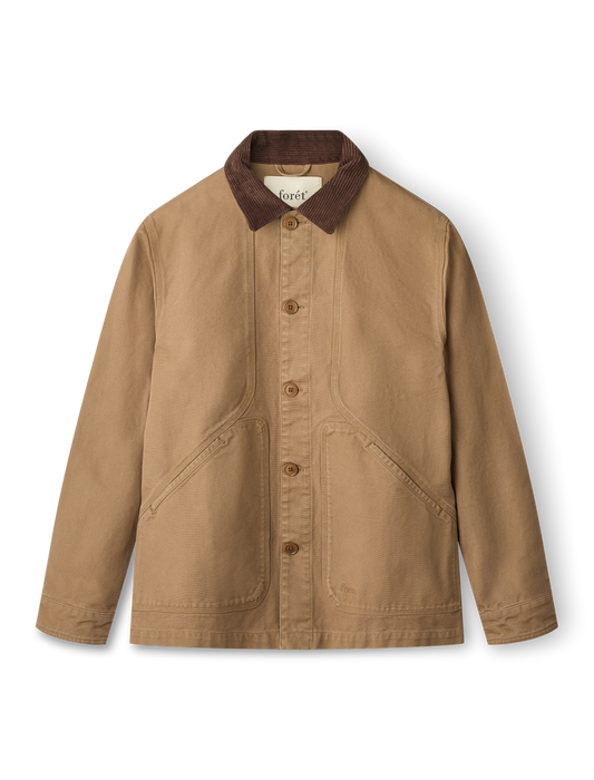 Forét Burnt Khaki Overshirt