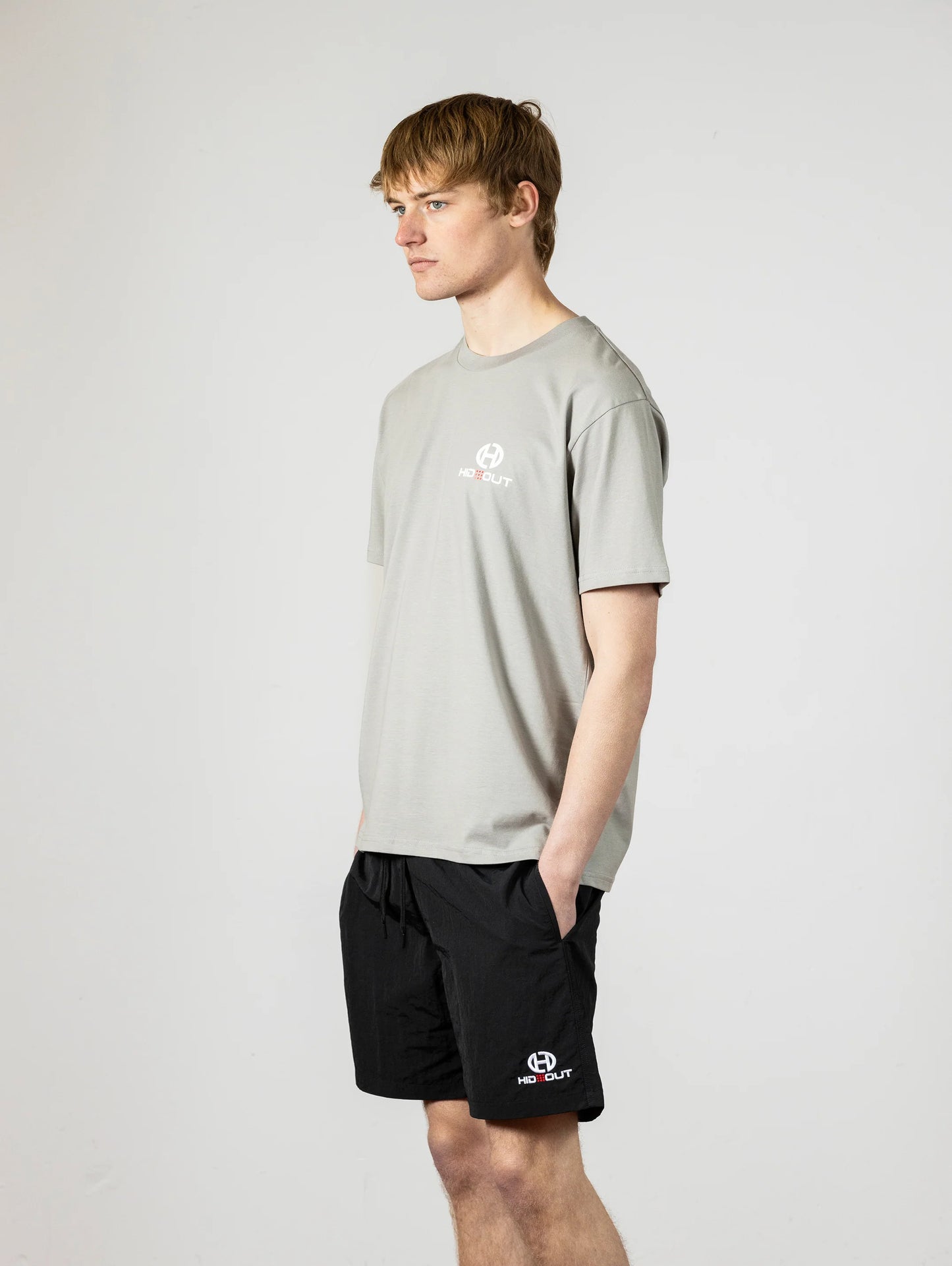 Hidden Hideout Cool Grey T-Shirt