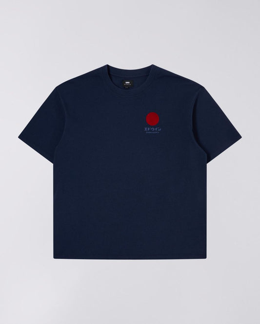 EDWIN Maritime Blue Japanese Sun Supply T-Shirt