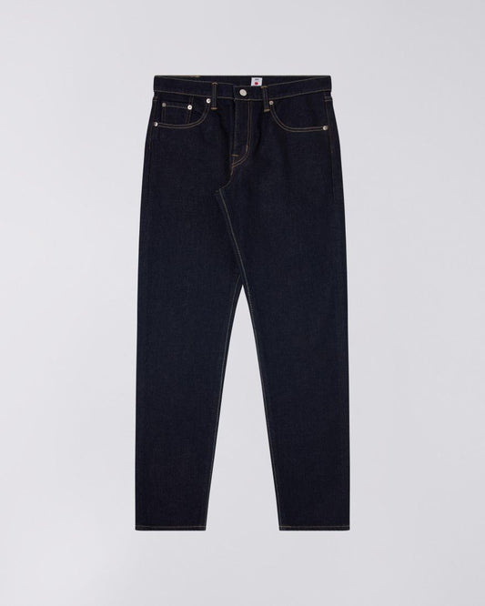 EDWIN Blue Rinsed Tapered Jeans
