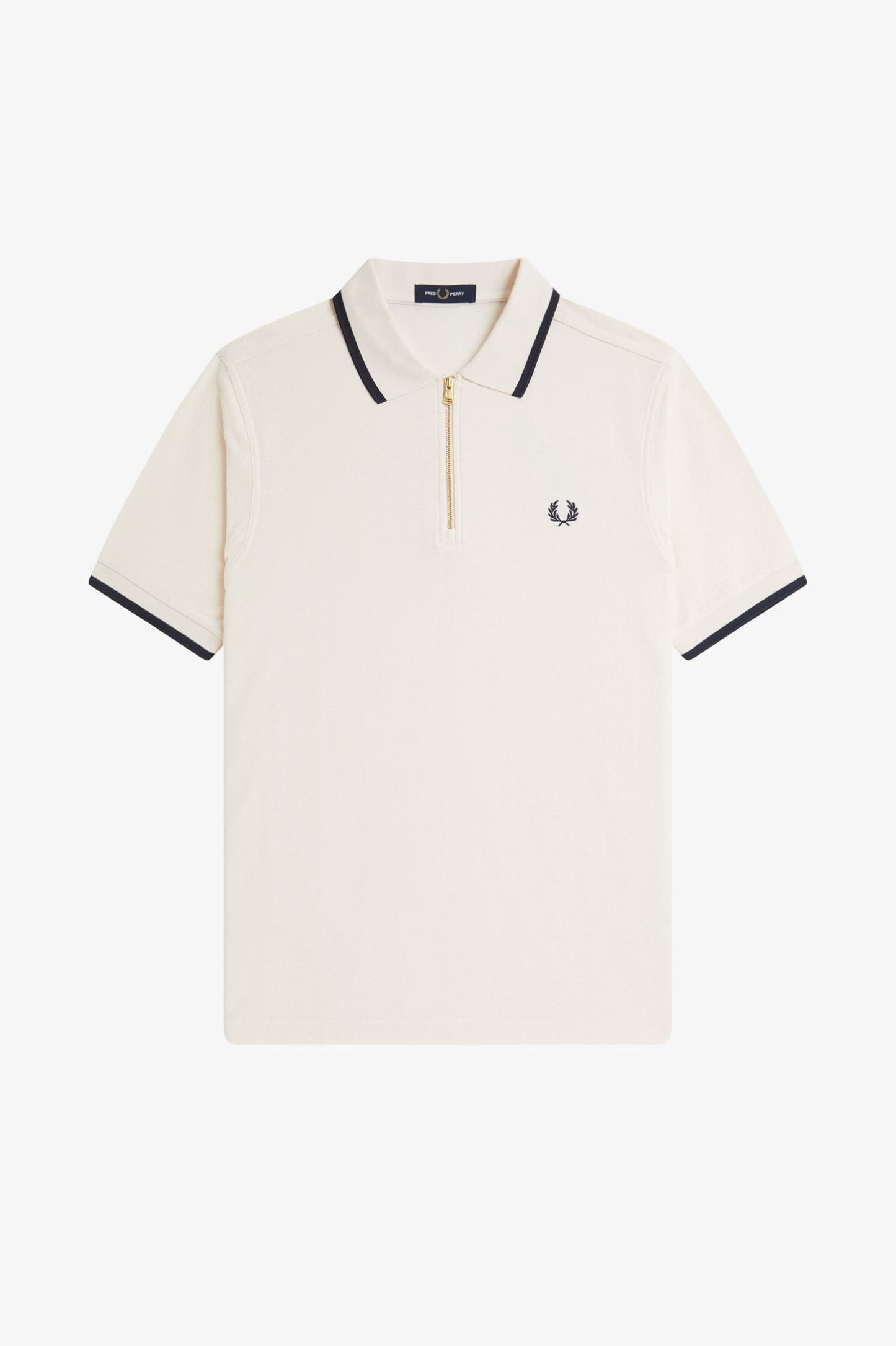 Fred Perry Silky Peach Crepe Pique Polo Shirt