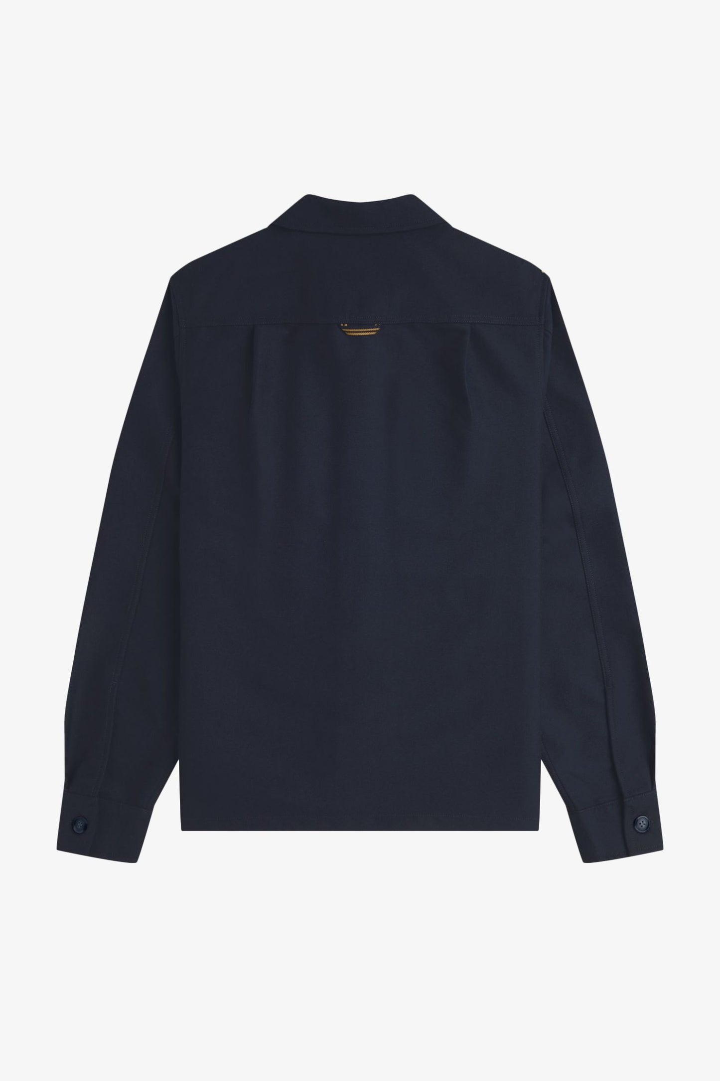 Fred Perry Navy Brushed Twill Overshirt