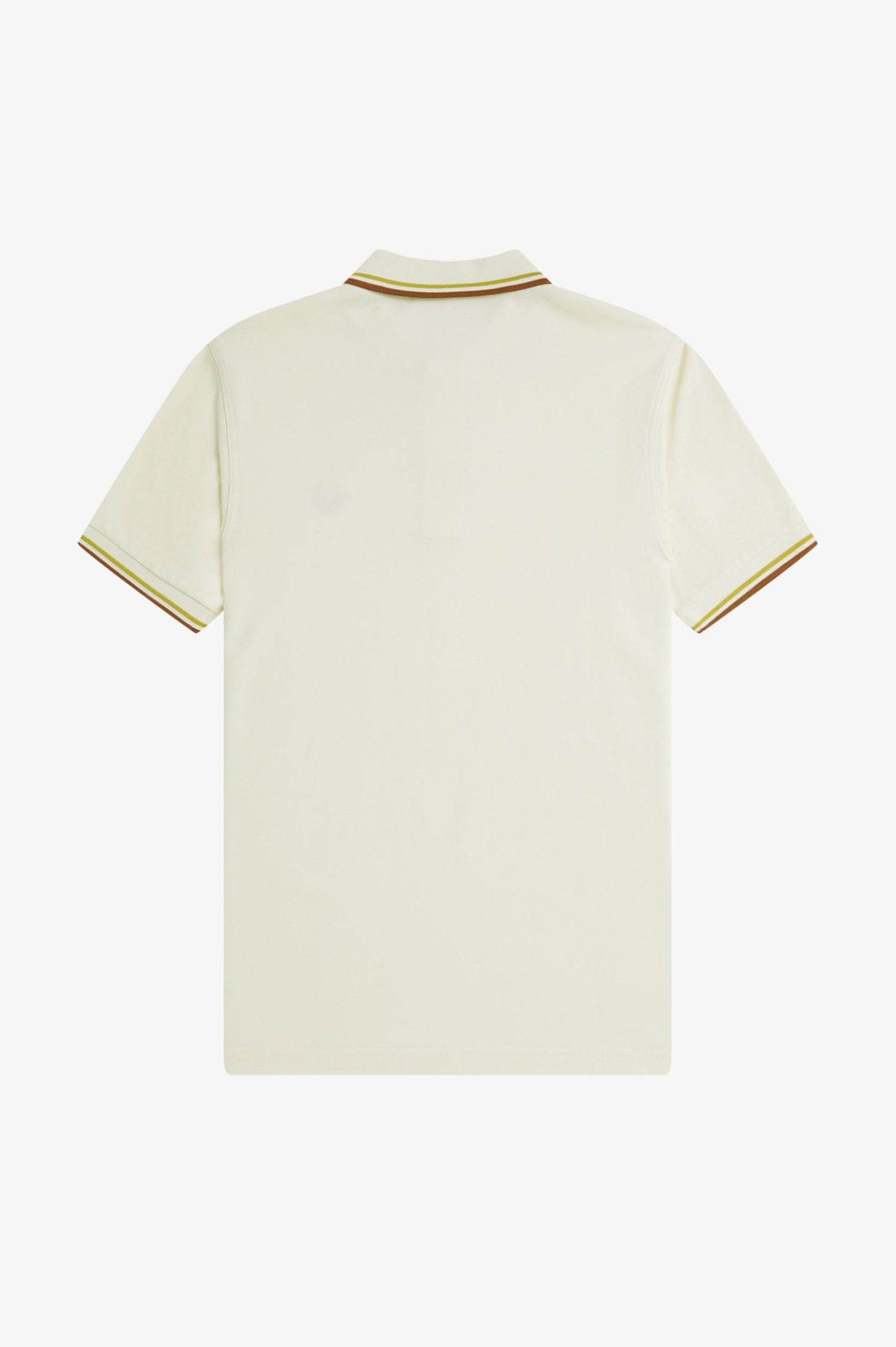 Fred Perry Ecru Twin Tipped Polo