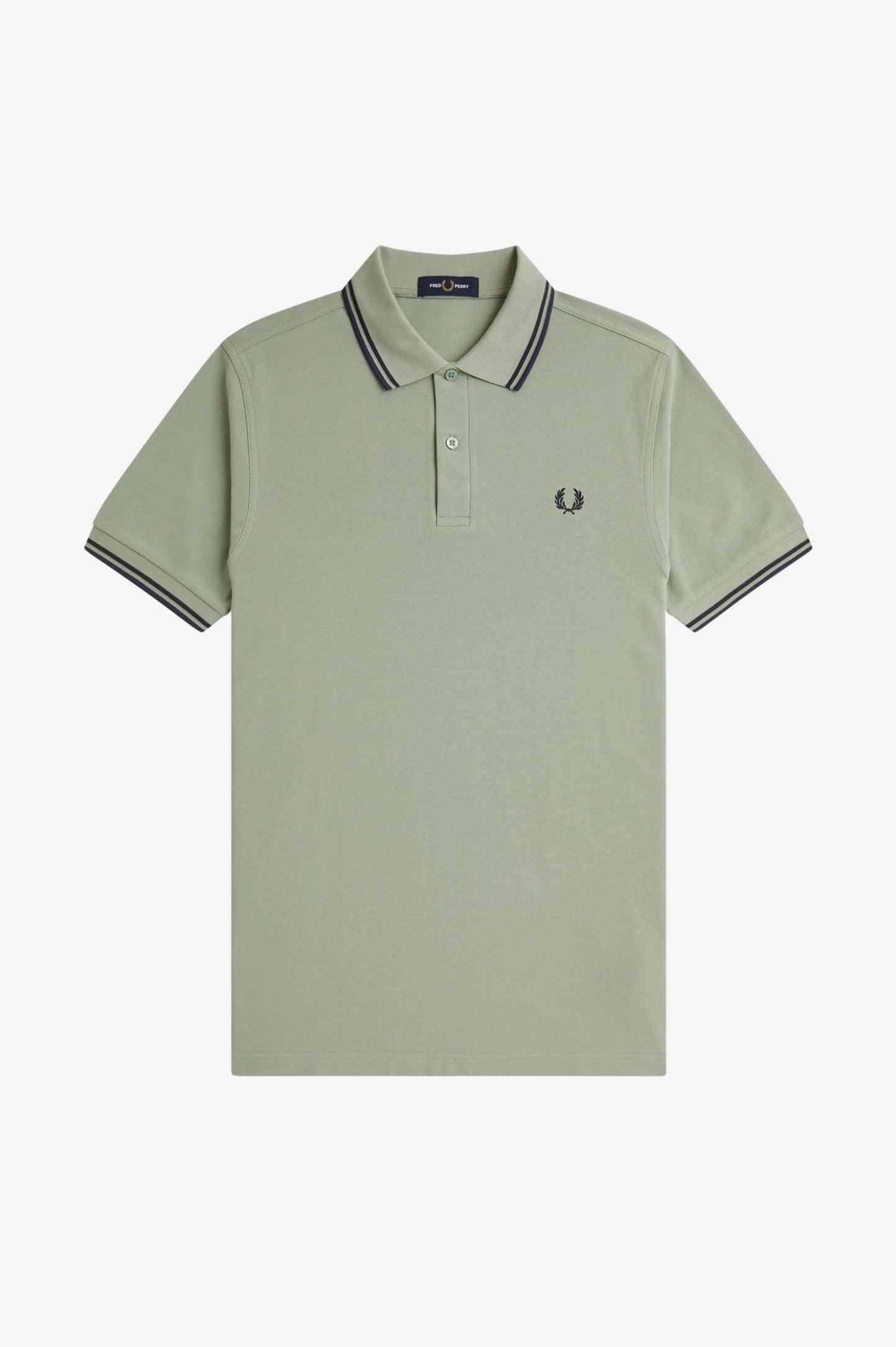 Fred Perry Bay Leaf Twin Tipped Polo