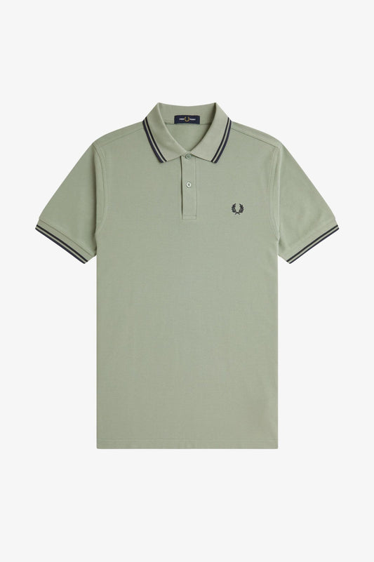 Fred Perry Bay Leaf Twin Tipped Polo