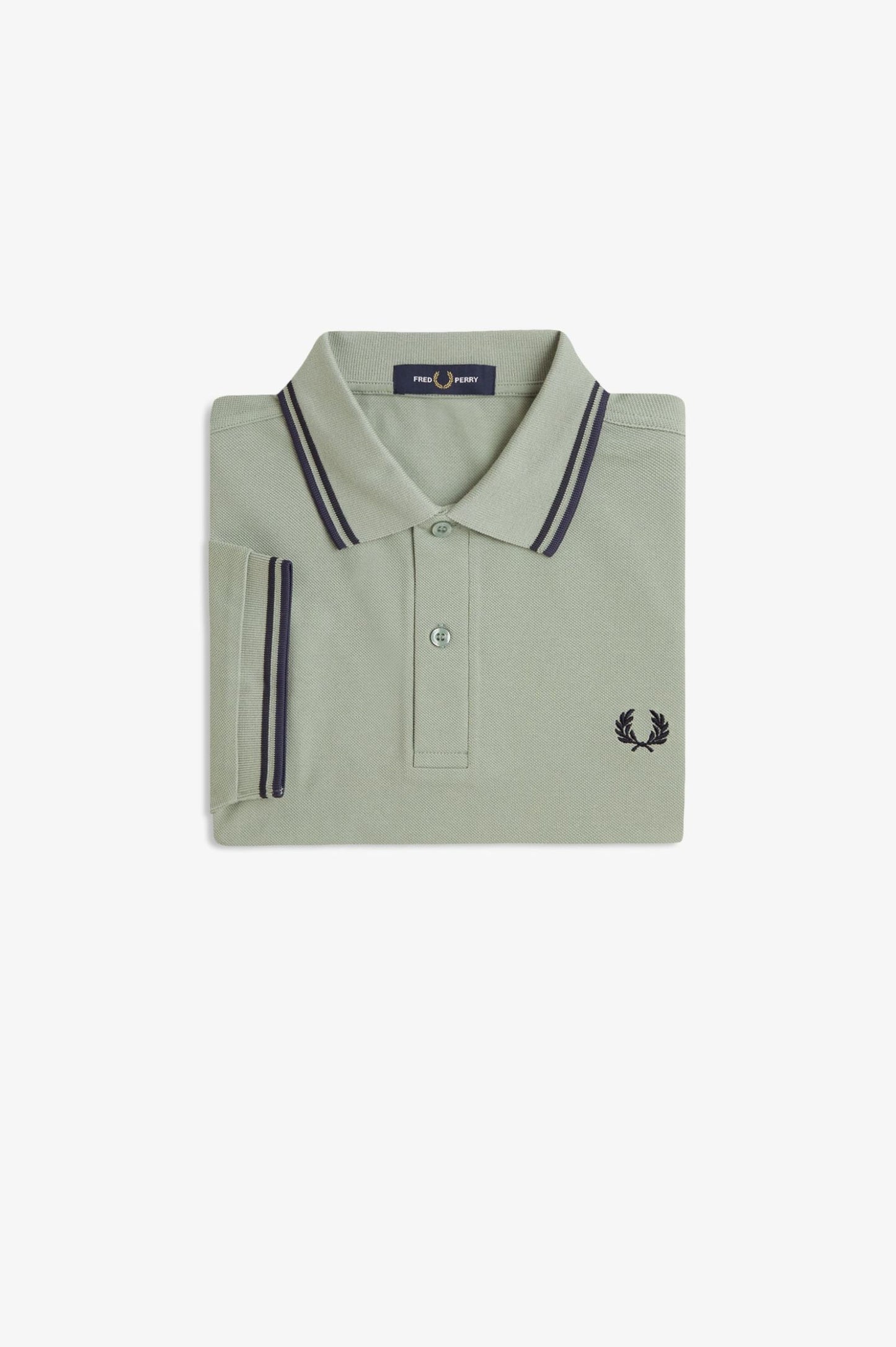 Fred Perry Bay Leaf Twin Tipped Polo