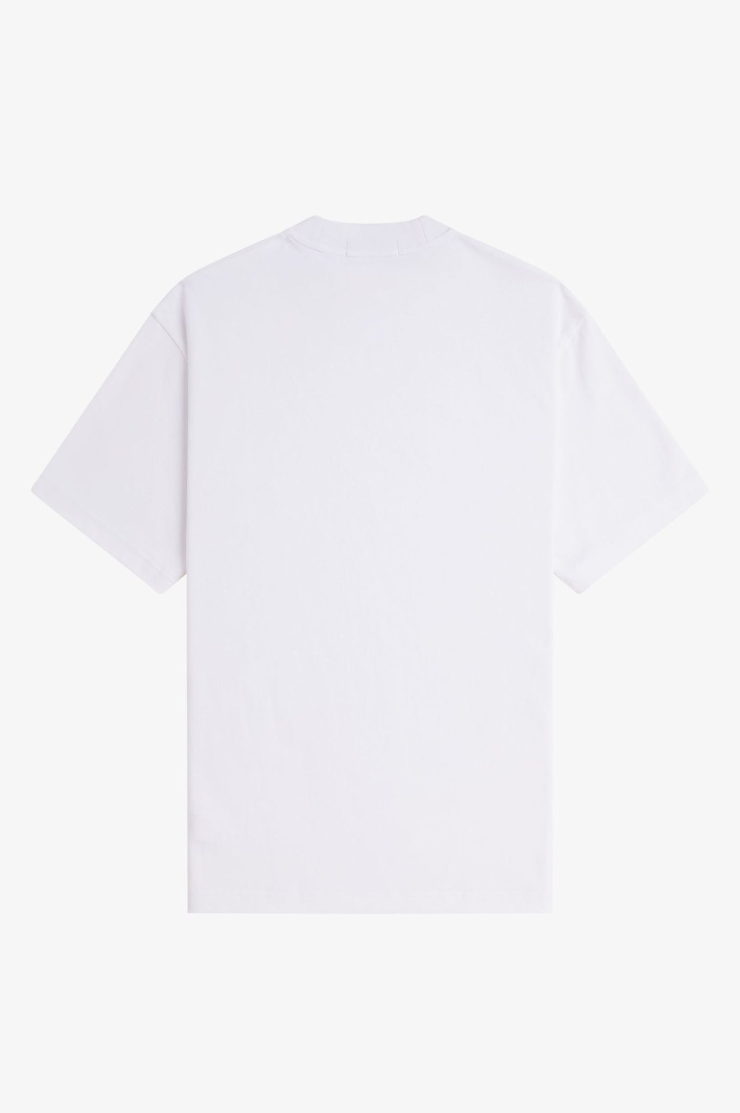 Fred Perry White Relaxed Fit T-Shirt