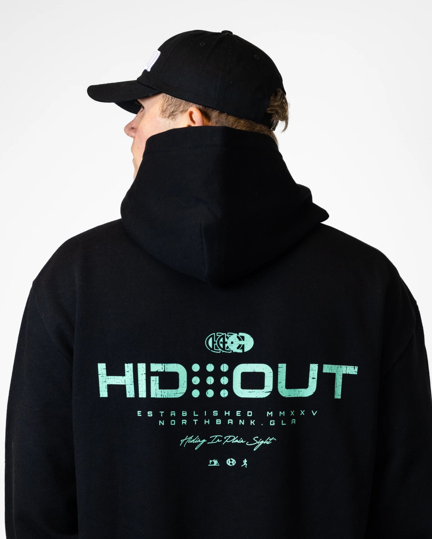 Hidden Hideout Black Singer Hoodie