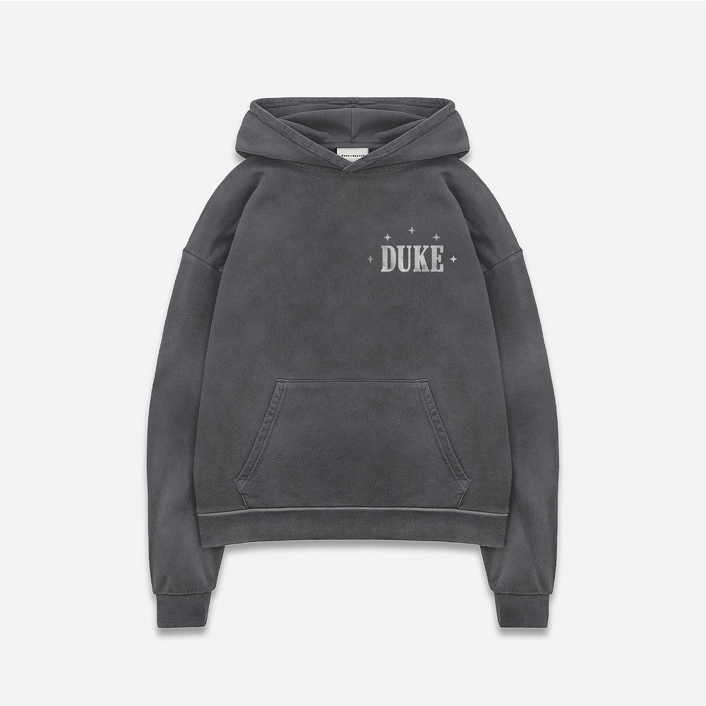 Duke + Dexter Washed Black Duke Plus Hoodie